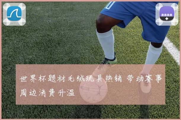世界杯题材毛绒玩具热销 带动赛事周边消费升温